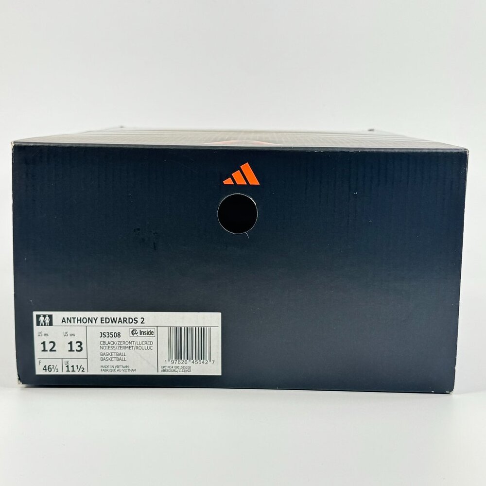 Adidas AE 2 'Black White' JS3508 Basketball size 12 - Picture 8 of 8